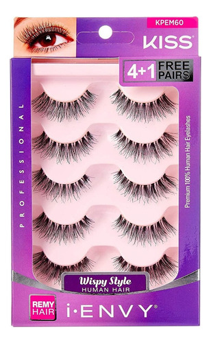 Kiss I Envy Multi Pack Pestañas 3d So Wispy 03 Kpem60