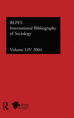 Libro Ibss: Sociology: 2004 Vol.54: International Bibliog...