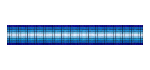Imagen 1 de 1 de Cenefa En Mosaico Veneciano Resplandor Metro Lineal