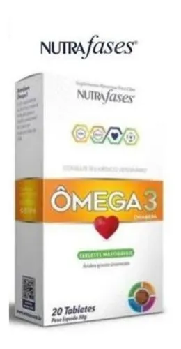 comprar Nutrafases Omega 3 Suplemento Para Cães 20 Tabletes