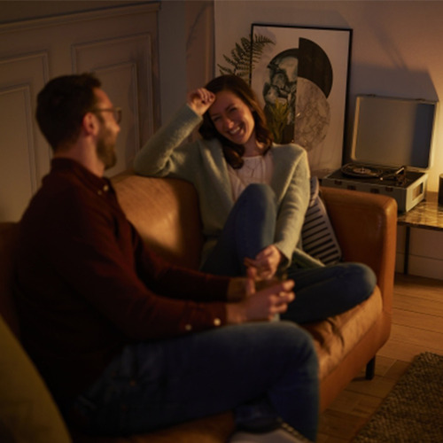 Foco Led Philips Vintage 4.5w Con Forma A19 Dimeable Cálida Color de la luz Blanco cálido