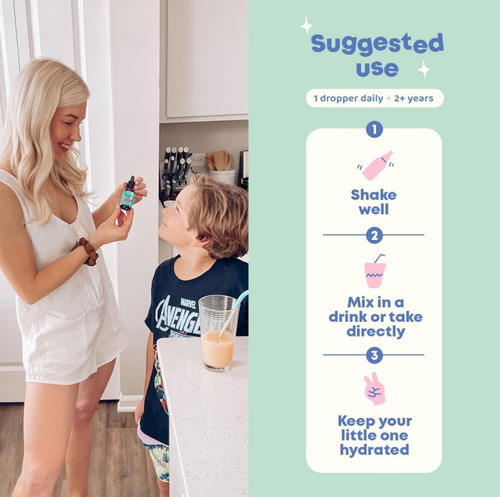 Joyspring Gotas De Zeolita Niños, Vitamina D3. Mejora Habla. Bayas