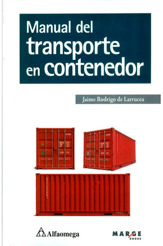 Libro Manual Del Transporte En Contenedor  1ed. De Larrucea