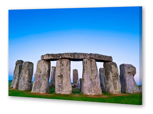 Cuadro 20x30cm Stonehenge Monumento Historico Trueno