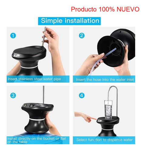 Dispensador De Agua Automatico Con Base