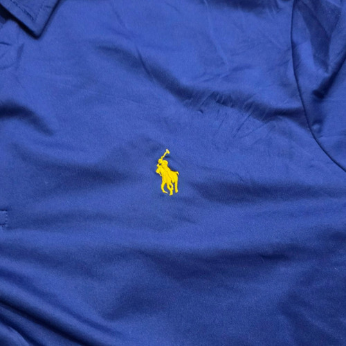 Playera Polo Ralph Lauren Performance Grande L Azul (Usado)
