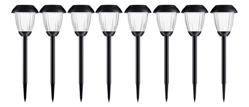 Luces Solares Para Camino, Juego De 8 A 16 Pulgadas, Acero I