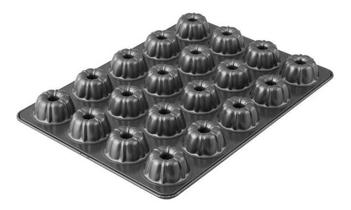 Imagen 3 de 6 de Mega Molde Para Mini Budines Estriados X 20 Wilton Titanweb