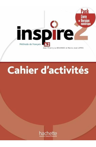 Inspire 2 - Pack Cahier + Version Numerique