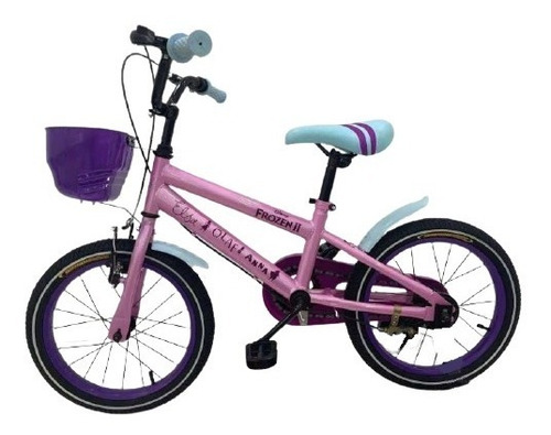 Imagen 2 de 4 de Bicicleta Infantil Rodado 20 Disney Frozen Avenger Babymovil