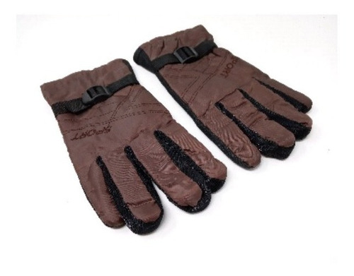 Guantes Para Hombre 16730c Chocolate Dimensión 24cm De Largo