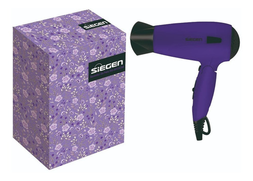 Imagen 3 de 5 de Secador de pelo Siegen SG-3012 malva 220V - 240V