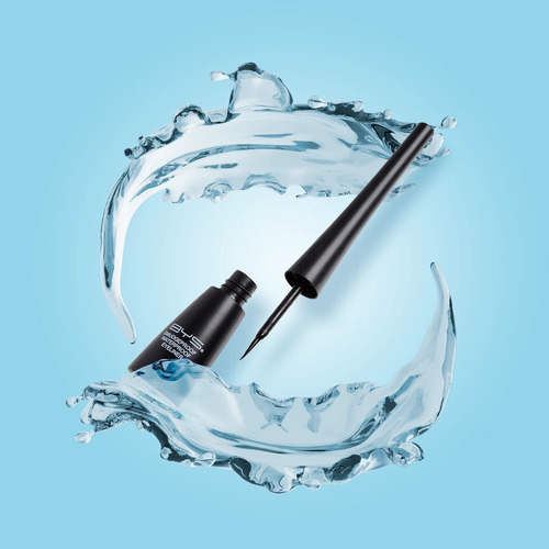 Delineador Líquido Negro Bys Waterproof Larga Duración