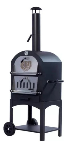 Horno De Campo Leña O Carbon Piso Refractario Bbq Grill 