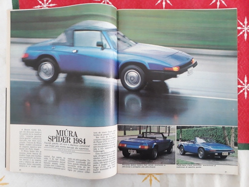 Revista Motor 3 Santa Matilde Sm 4.1 Miura Spider Barchetta