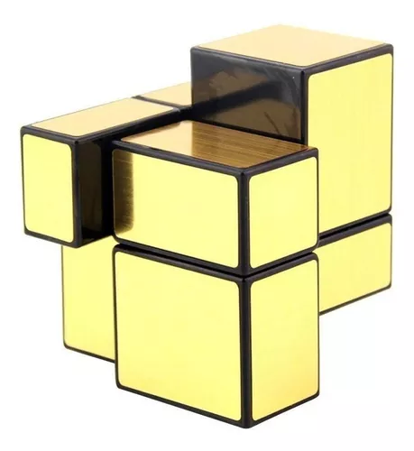 Cubo Mágico 2x2 Prateado Irregular