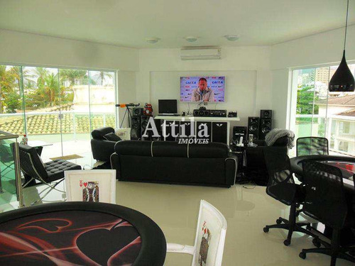 Imagem 23 de 30 de Sobrado Com 5 Dorms, Praia Da Enseada, Guarujá - R$ 16 Mi, Cod: 547 - V547