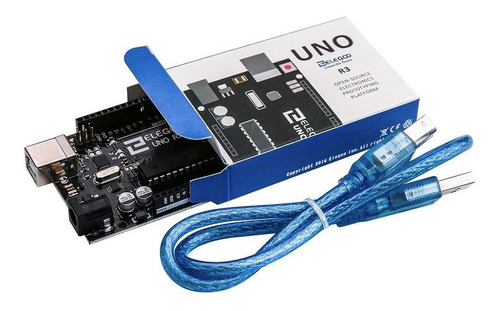 Elegoo El-cb-001 Uno R3 Junta Atmega328p Atmega16u2 Con Cabl