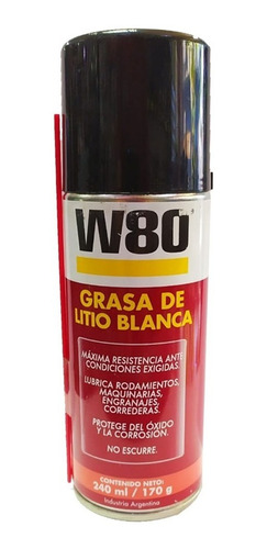 Grasa De Litio Blanca W80 240ml/170g Explorer Pro Shop