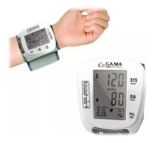 Tensiómetro De Muñeca Gama Bp 2116 120 Memorias Color Blanco