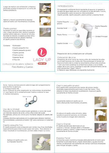 Cepillo Alta Gama (1487) Skincare Face Cleaning - Exfoliante Facial Cara Peeling Piel Suave - Limpieza Poros - Garantia
