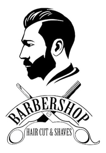 Vd Vinilo Decorativo Barbershop