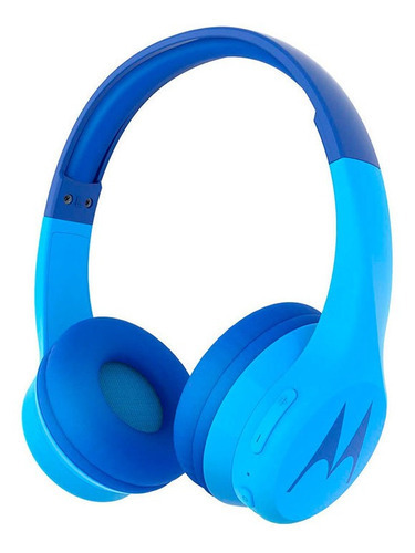 Audífonos Para Niños Motorola Squads 300 Bluetooth Azul Color Azul