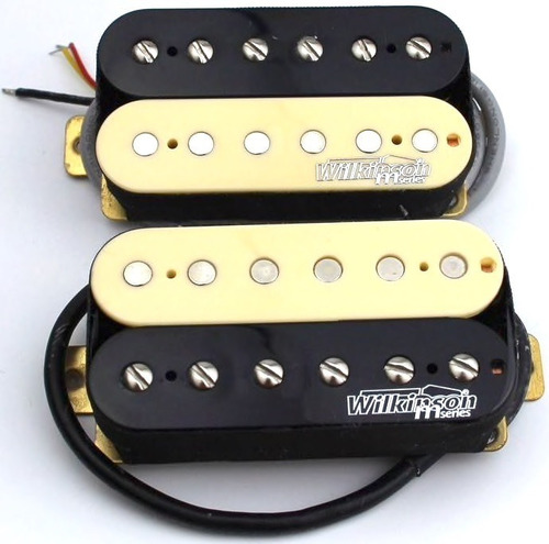 Set De Microfonos Wilkinson Mwhz Humbucker Zebra Guitarra /