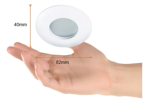 Lampara Empotrado Blanco Gx5.3 10yd101mvb Tecnolite