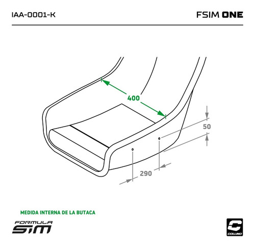 Imagen 3 de 6 de Simulador De Manejo Formula Sim One Dark Collino