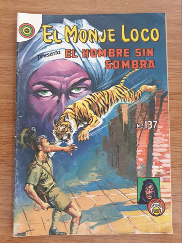 Cómic El Monje Loco Número 137 Editorial Novaro 1970