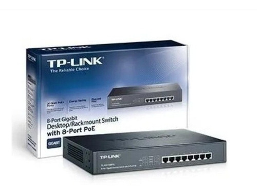 Imagen 2 de 8 de Switch Para Redes, Marca: Tp-link, Modelo: Tl-sg1008pe.