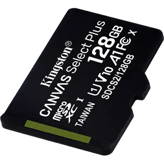 Memoria Kingston Microsd 128gb Clase 10 100 Mb/s