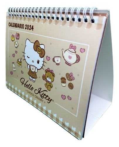 Calendario De Escritorio 2024 Hello Kitty Sanrio Chococreamy