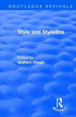 Libro : Style And Stylistics (1969) - Graham Hough