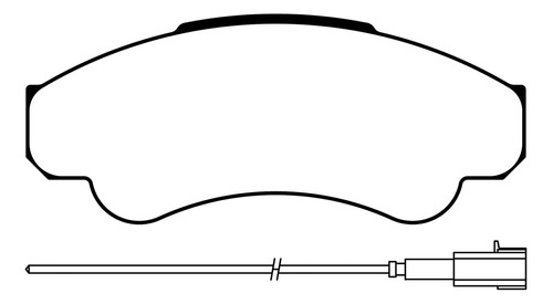 Pastillas De Freno Para Fiat Ducato 1 2.8 Jtd 06/10 Litton