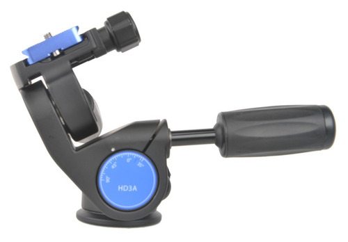Imagem 8 de 10 de Cabeça De Tripé Panhead 3d Benro Hd3a De 3 Vias P/ 12kg