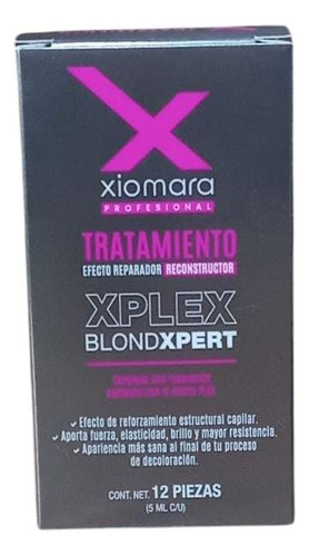 Caja Tratamiento Xplex Reparador 12uni - 5ml Xiomara