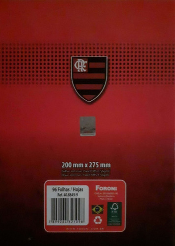 Imagem 6 de 10 de Kit Com Cadernos Do Flamengo + Livro