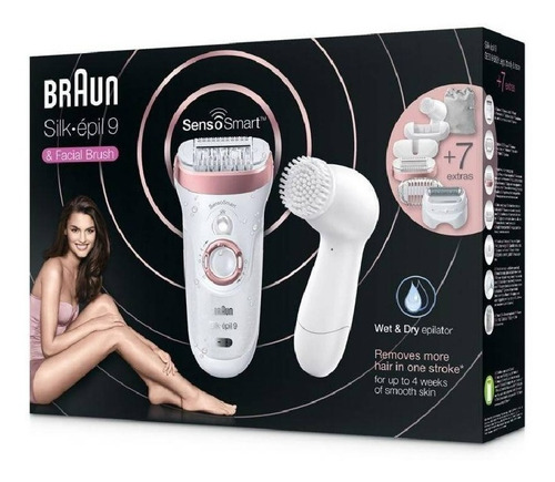 Depiladora Serie 9 Silk Expert Senso Smart Braun Ses9880