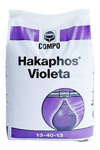 Hakaphos Violeta Fertilizante Soluble X 25 Kg Fertirriego