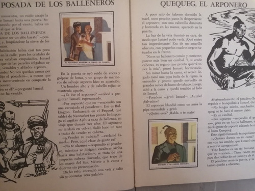 Álbum Libro De Oro #37 Moby Dick 1960 Editorial Novaro (Usado)