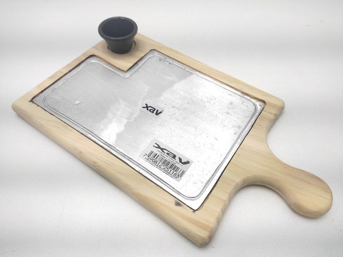 Tabla Churrasco Madera Aluminio Meproven 3012 Xavi