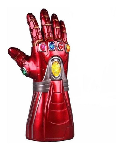Imagen 1 de 3 de Guante De Iron Man Con 6 Piedras Infinitas De Avengers