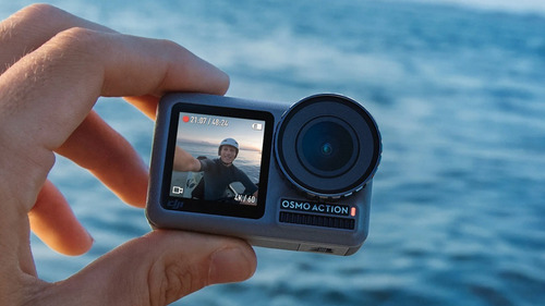 Câmera Dji Osmo Action 4k Anatel Estabilização Prova D'água