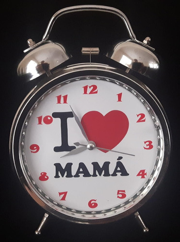 Dia De La Madre Reloj Despertador Est. Vintage Regalo Mama