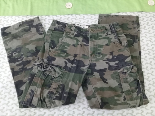 Pantalon De Nino, Camouflaje, Talla 10, Marca Cherokee