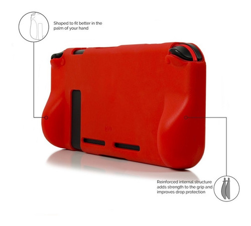 Nintendo Switch Funda Rígida Orzly Original Accesorio Protector