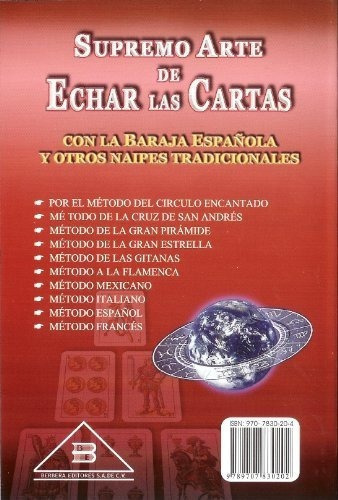 El Supremo Arte De Echar Las Cartas Con La Baraja.., De Profesor Irdav. Editorial Berbera Editores En Español
