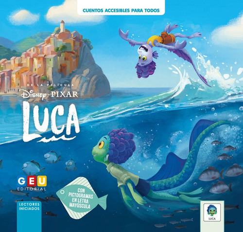 Luca, De ., Disney. Editorial Geu, Tapa Dura En Español